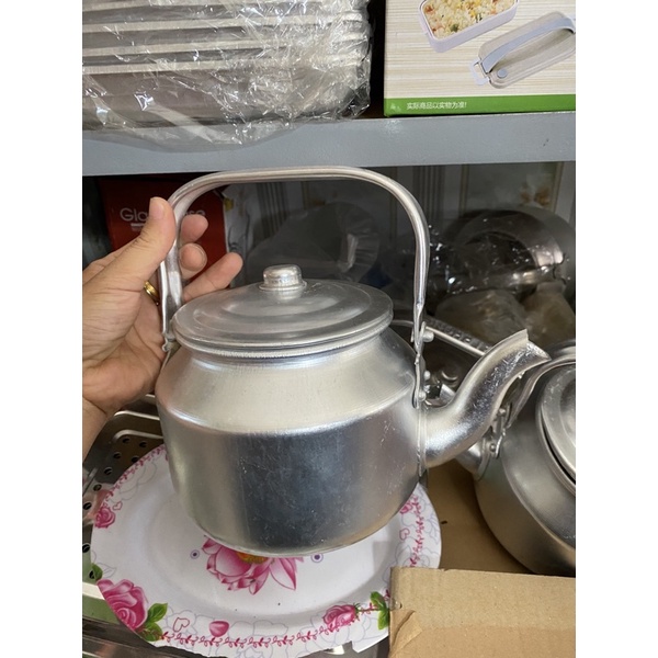 Ấm đun nước bằng nhôm - hàng Việt Nam chất lượng cao loại 1 lít, 3 lít, 5 lít