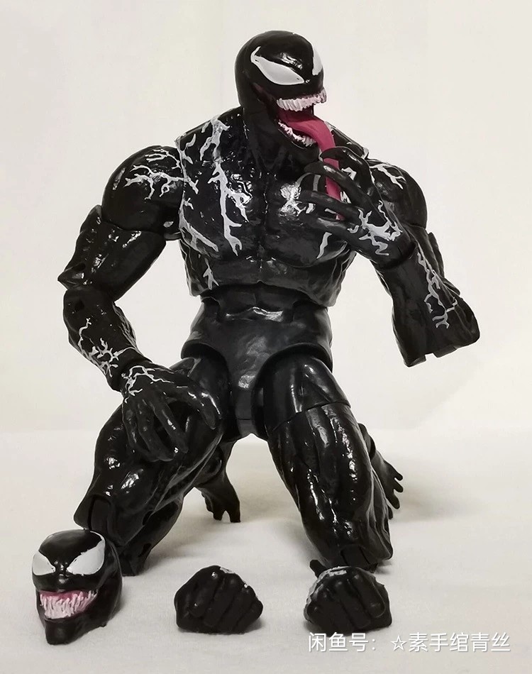 Mô hình Venom SHF người nhện đỏ cử động khớp cao 16cm chi tiết nét hàng có  sẵn  Lazadavn