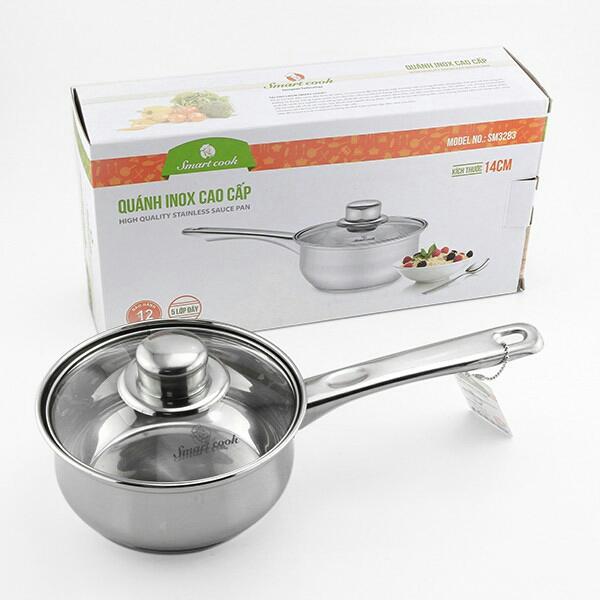 Quánh Inox ELmich Smartcook El3283  Size 14Cm
