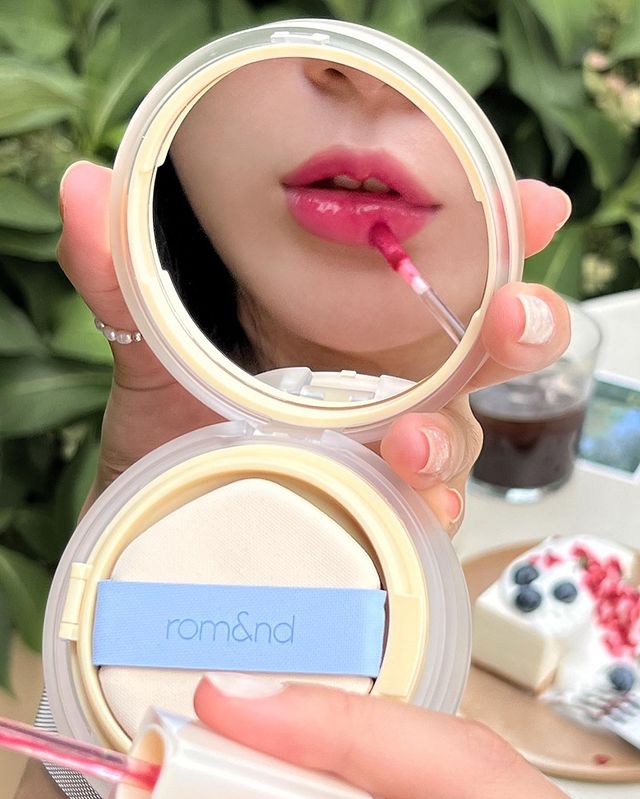 [Set 2 Hộp] Phấn Nước Che Phủ Hoàn Hảo, Mỏng Nhẹ Tự Nhiên Romand Nu Zero Cushion Set [Milk Grocery]