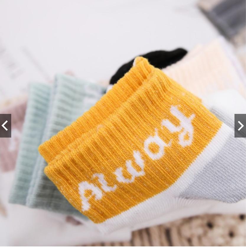 Set 10 đôi Tất nữ, vớ nữ Alway ngắn cổ siêu cá tính