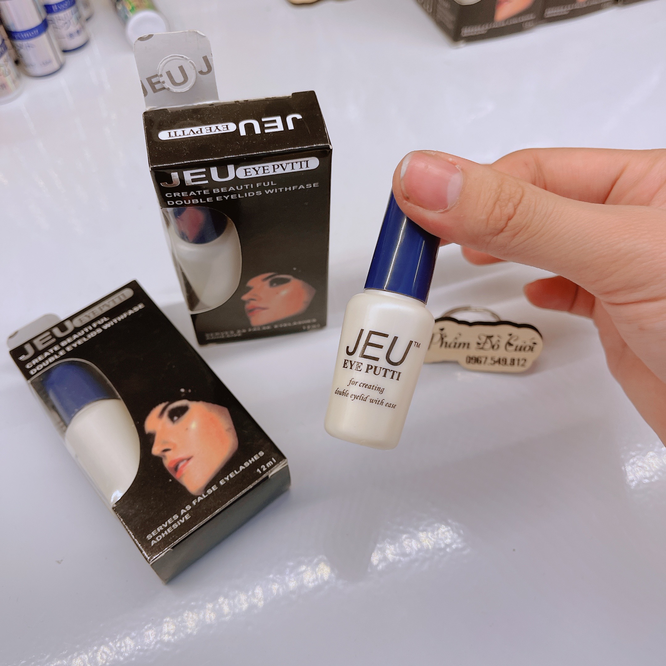 Keo Dán Mi Giả Jeu Eye Putti For Creating Double Eyelid With Ease 12ml [Chính Hãng]