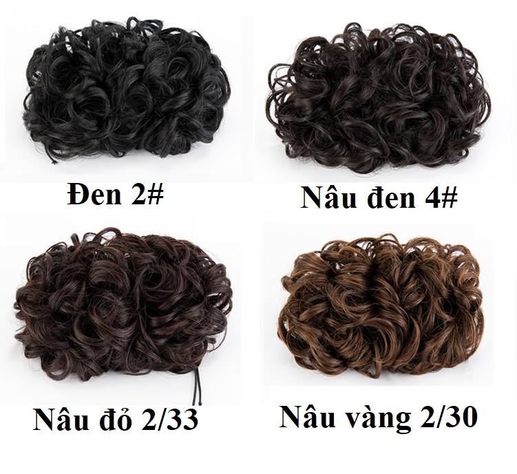 Búi tóc giả, búi phu nhân cao cấp