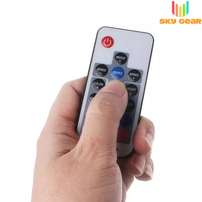 Điều khiển Led  RGB 12v 4Pin - Kèm Remote