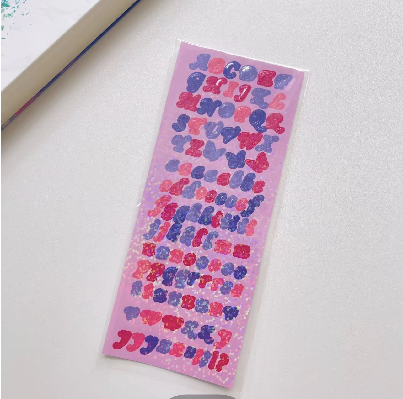 Hình dán sticker trang trí top loader siêu xinh HDT06