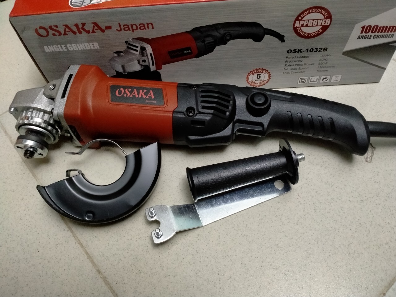 Máy mài góc tay dài osaka