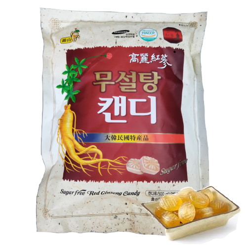 Kẹo Hồng Sâm Không Đường Hàn Quốc 500g -1994 mart