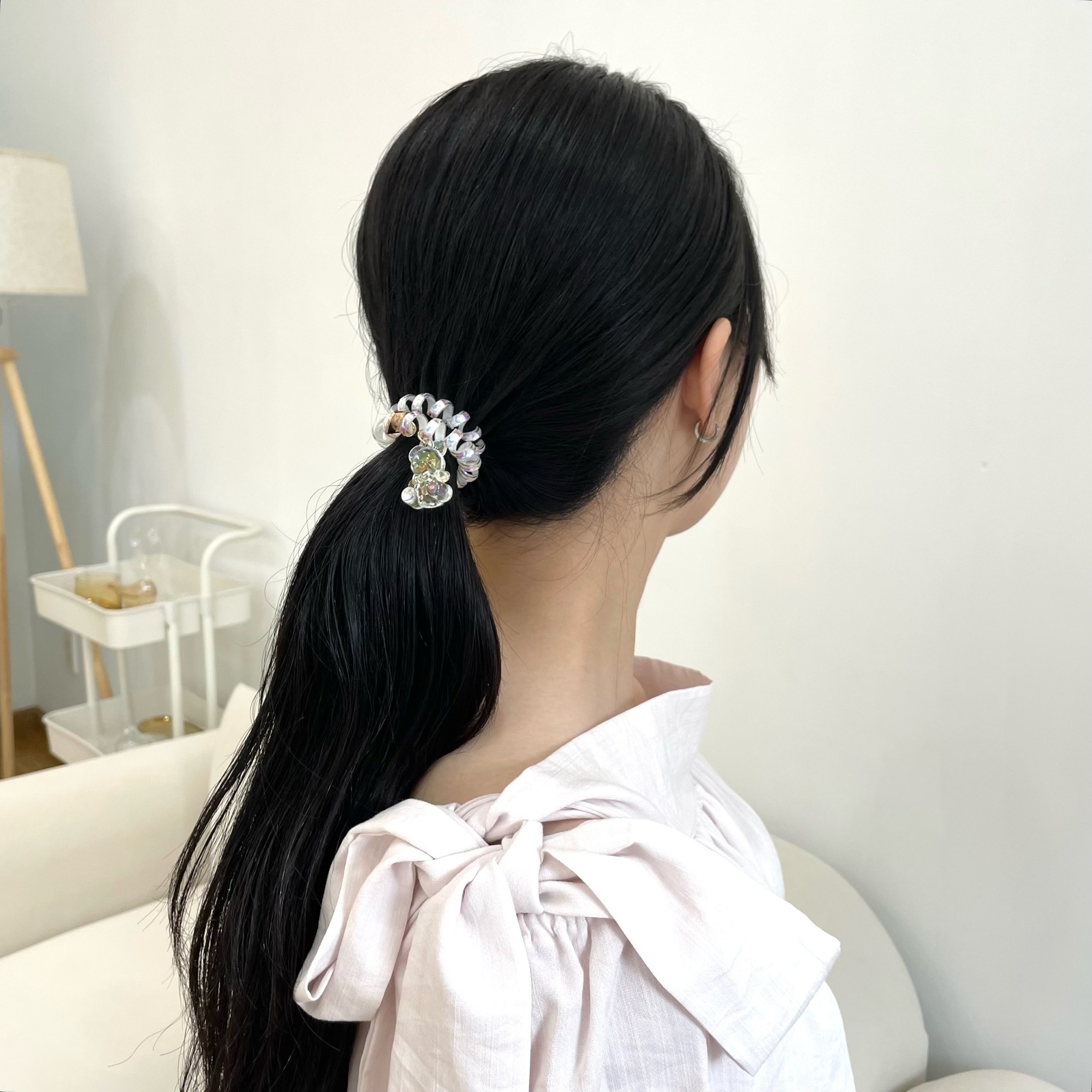 Cột tóc gấu cực quang Modleaf Orora bear tie set Hàn Quốc