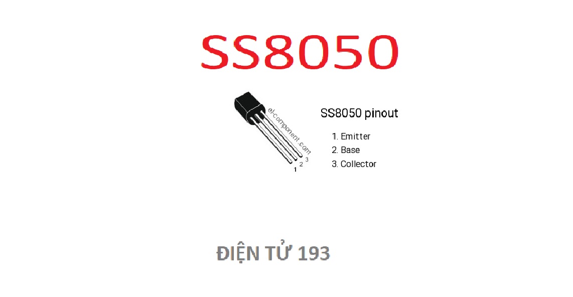 S8050 túi 10 cái transitor ss8050