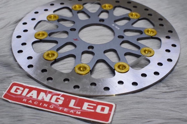 Dĩa Kingdrag Xám 267Mm Gắn Mọi Dòng Xe
