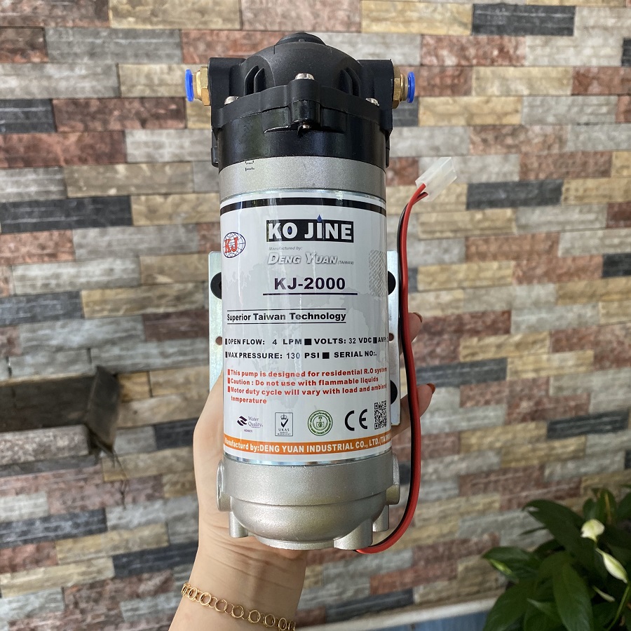 Máy bơm phun sương Hawin KJ 2000 chính hãng Taiwan tặng Adapter- 4LPM