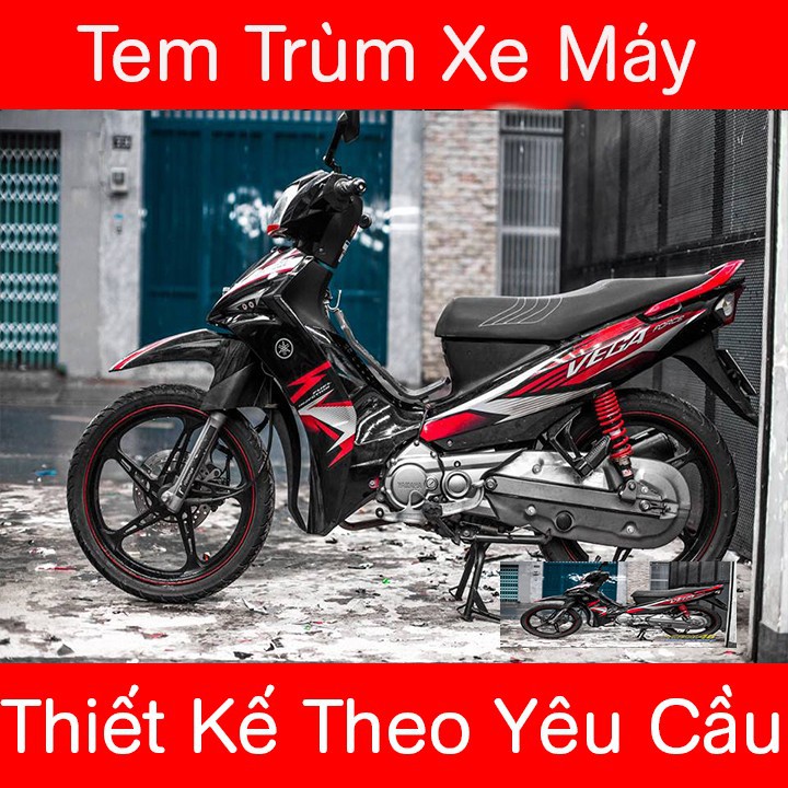 Tem trùm xe sirius Fi đỏ đen, team dán xe máy sirius, team trùm sirius, team trùm sirius, tem xe sirius, tem trùm sirius, tem xe sirius Fi đỏ đen