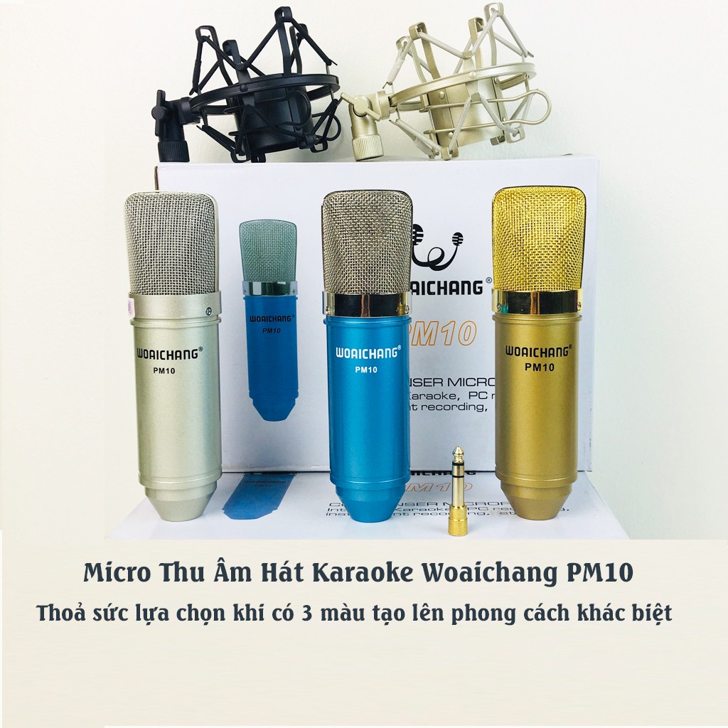 Micro Thu Âm Hat Karaoke Woaichang PM10 -dc3392