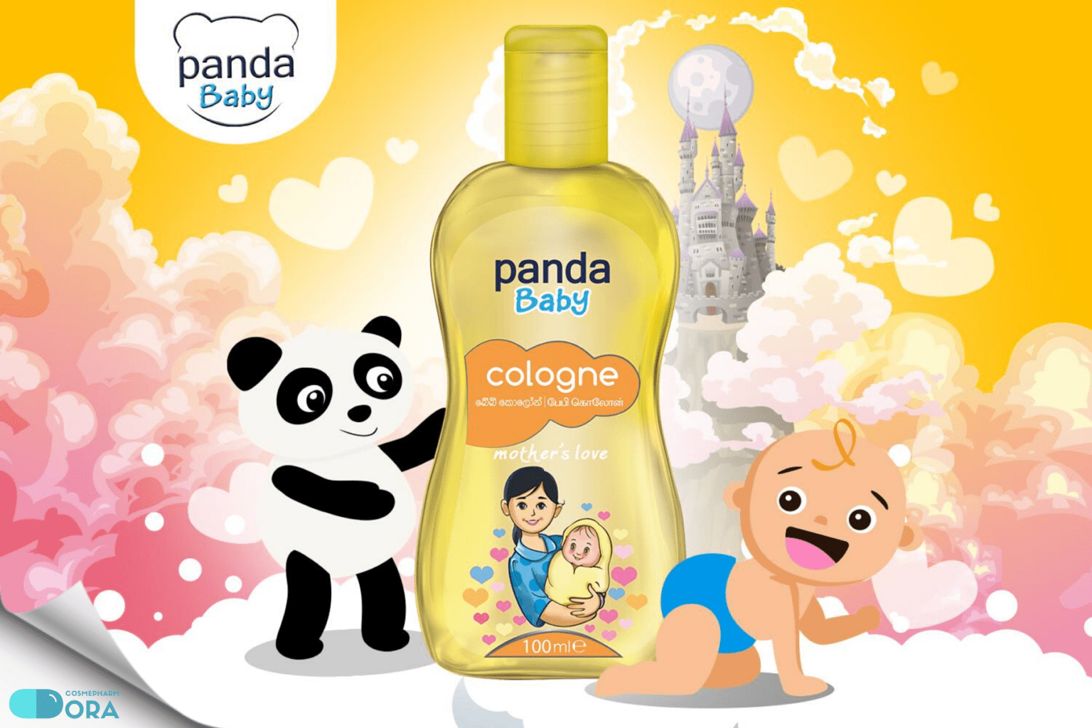 Nước hoa em bé Panda Baby 100ml