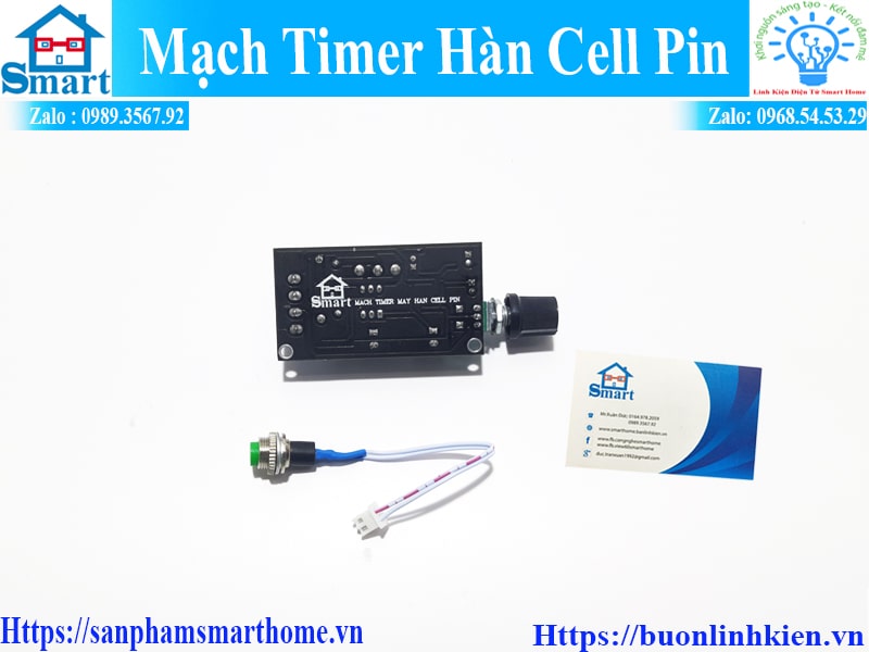 Mạch Timer Hàn Cell Pin