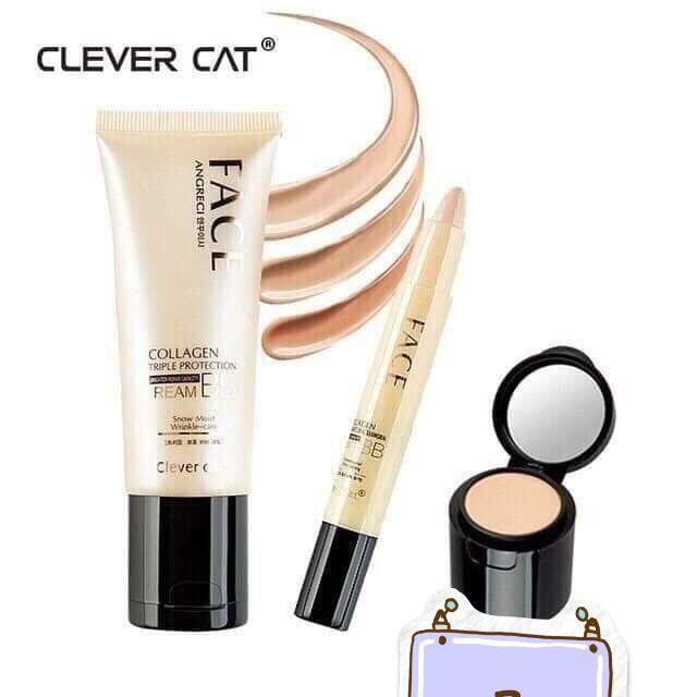 Kem nền che khuyết điểm 3 in 1