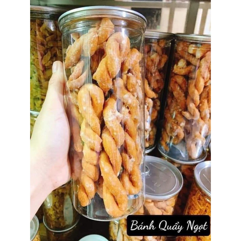 500gr bánh neo ngọt/ bánh thèo lèo ngọt/ bánh quẩy thừng ngọt - thơm lừng, giòn tan