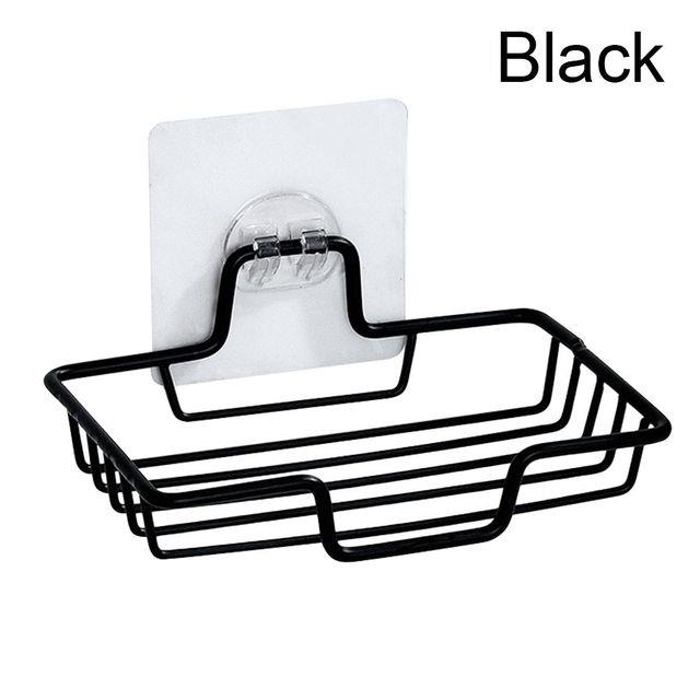 ✥ Accessories Double-layer 304 Stainless Steel Soap Tray Soap Box Soap Dispenser Soap Storage Rack Drain Soap Holder