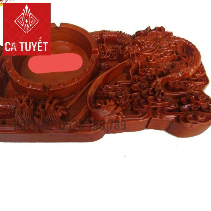 Gạt Tàn Thuốc Gỗ Hương Đỏ Chất Lượng Cao (G )