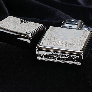 Zippo 28323 - Zippo Ace Filigree Black Ice