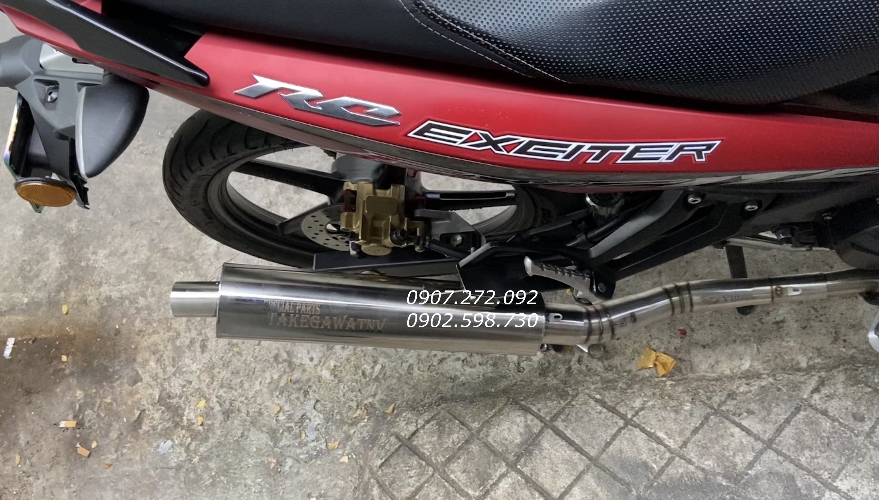 [HCM] Pô lon CBR full INOX 304 dành cho mọi XE MÁY [ NEW ]
