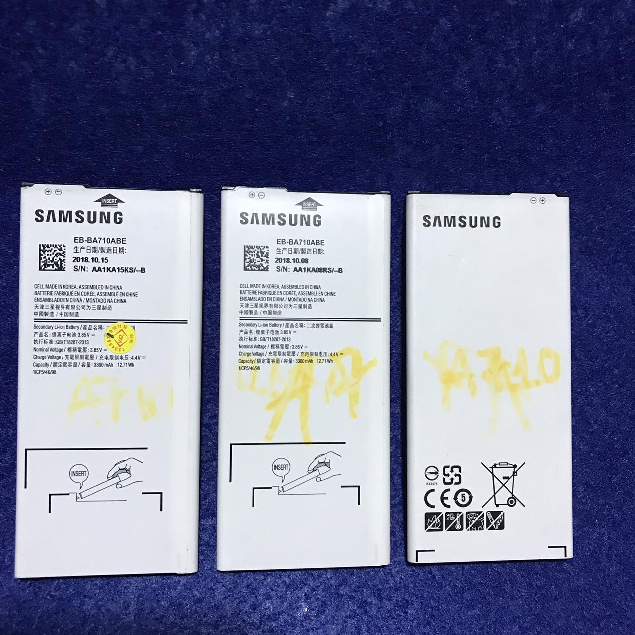 Pin Samsung Galaxy A710/ A7 2016 (EB-BA710ABE/ 3300 mAh) zin, bảo hành 6 tháng