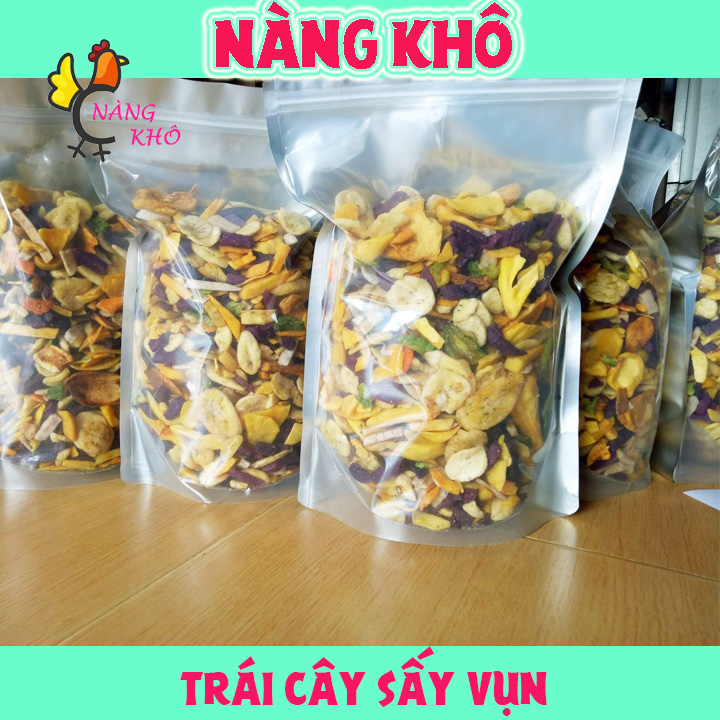 Sỉ 5 Trái Cây Sấy (Thập Cẩm Sấy hàng vụn)  Đủ vị