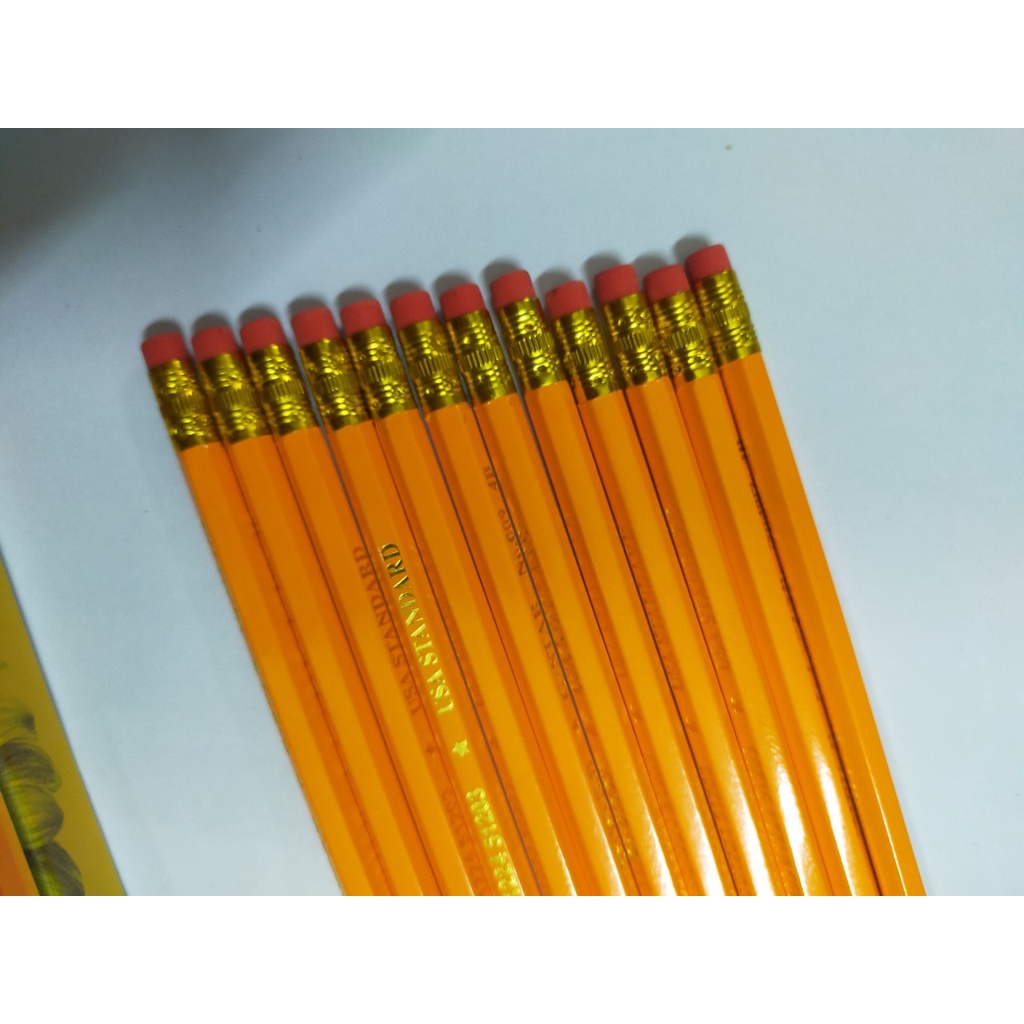 Hộp 12 bút chì Vàng GStar (2B/3B/4B/5B/6B)