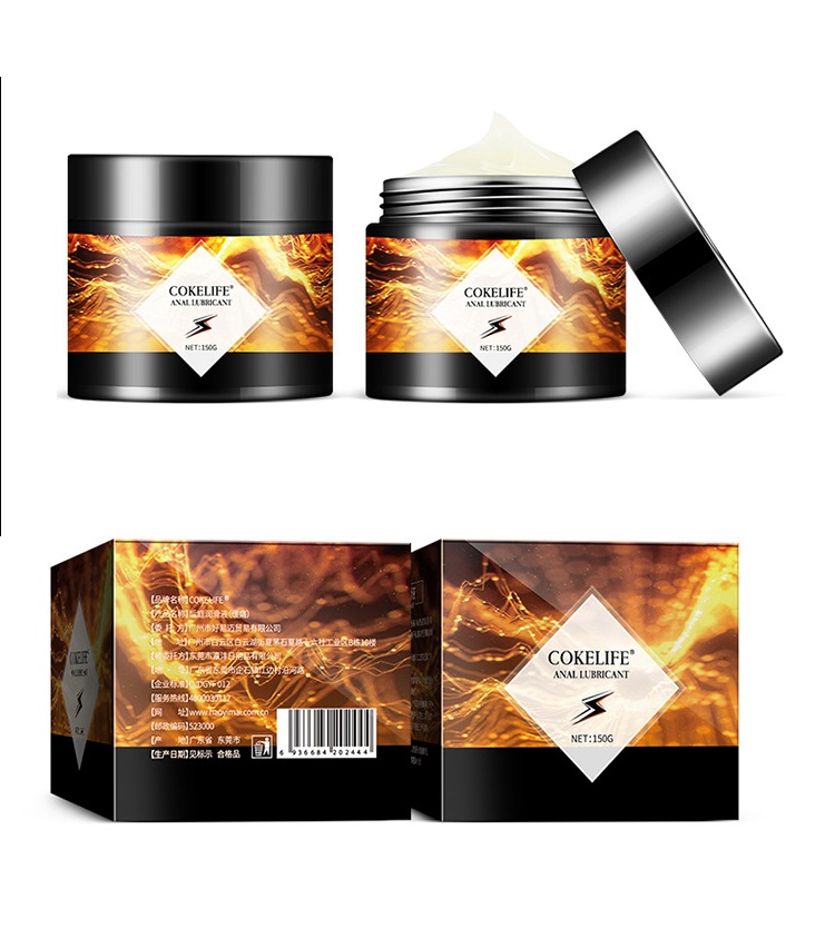 GEL massage, bôi trơn giảm đau Cokelife Fisting Cream hộp vuông Dung tích 150ml