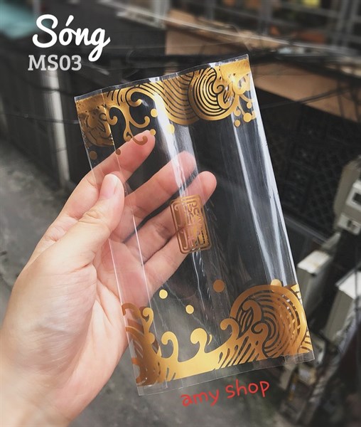 Khay túi trung thu Sóng (set 10 cái)