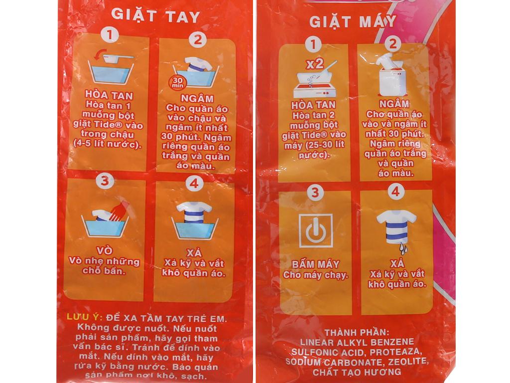 Bột giặt Tide trắng đột phá hương Downy 5kg