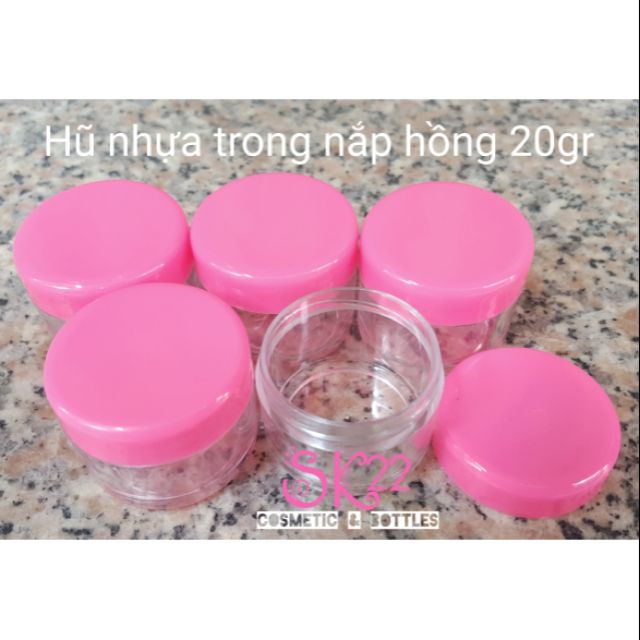 30 HỦ NẮP HỒNG 5GR,10GR,20GR