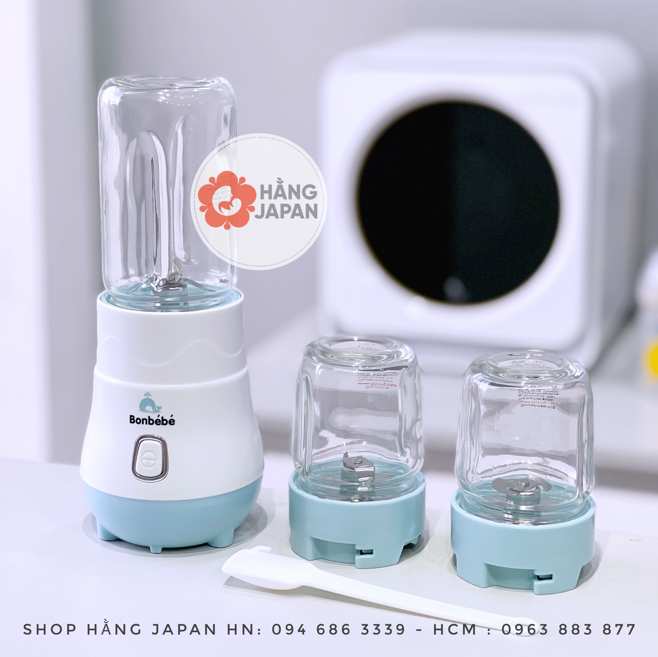 Máy xay đa năng 3 cối Bonbebe BB-39