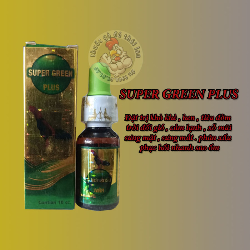 super green plus - khò khè - xỗ mũi
