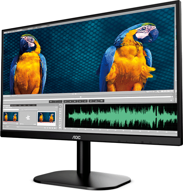MÀN hình Gaming AOC 24B2H2 (23.8 INCH/FHD/IPS/100HZ/4MS) - Hàng chính hãng