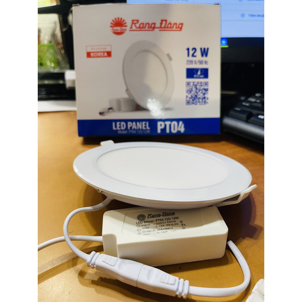 Đèn Led Panel Tròn 135/12W Rạng Đông