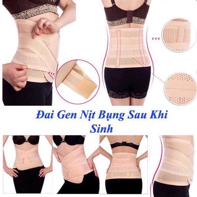 Đai Nịt Bụng Thon Eo, Đai Nịt Bụng Sau Sinh 3331
