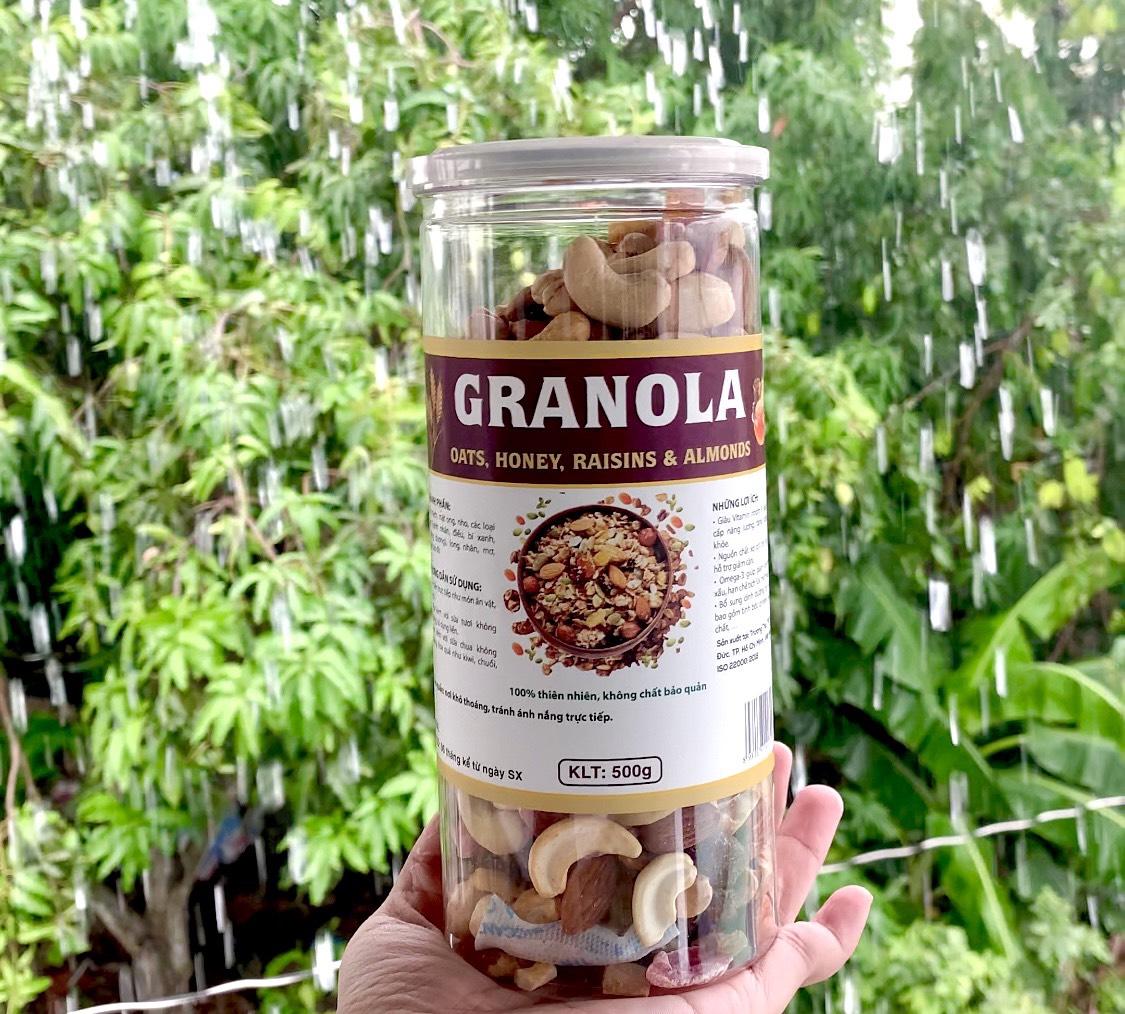 Granola VIP Siêu Hạt Giúp Ăn Kiêng Giảm Cân Hiệu Quả