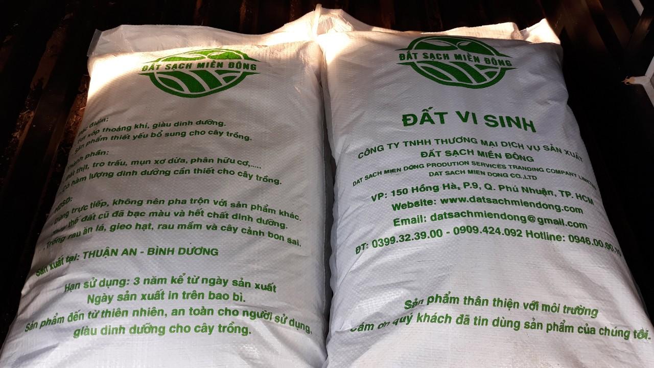 đất sạch vi sinh Miền Đông