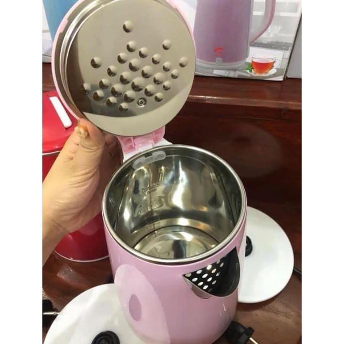 Ấm siêu tốc Jiplai Thái Lan 2 lớp 2,5l ( Bảo hành 12 tháng )