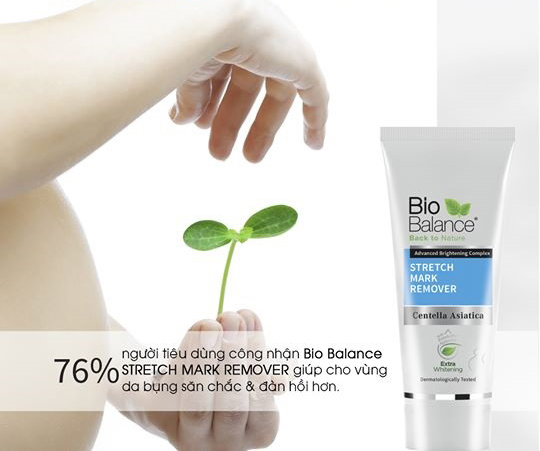 [HCM]Kem Phục Hồi Rạn Da Dưỡng Trắng BIOBALANCE Stretch Mark Remover 60ml [BIO BALANCE]