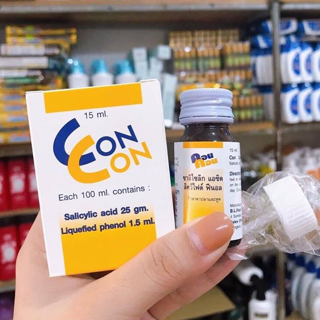 Bôi Mụn Cóc, Mụn Cơm, Nốt Ruồi CONCON -- Thái Lan