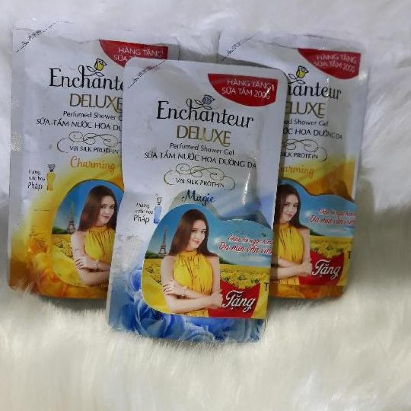 Bộ 3 túi Sữa Tắm Enchenter 200g ( 600g)