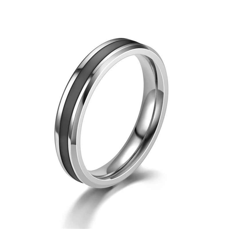 [HCM]Nhẫn TiTan Nam Nữ Cực Đẹp Phong Cách Thời Trang Hàn Quốc