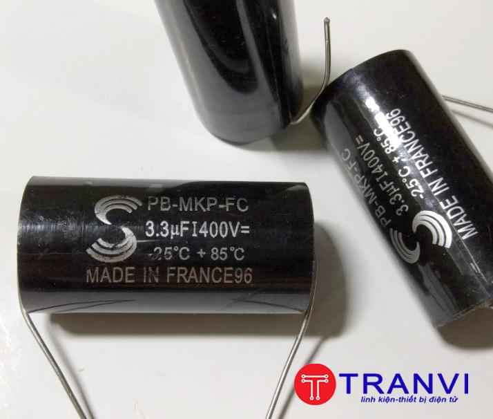 TỤ PHÂN TẦN LOA TREBLE 2,2MF 400V-BỘ 2 CÁI