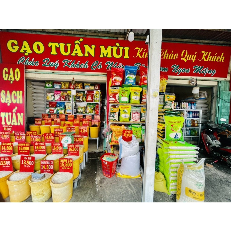 Gạo Lài  Dẻo Mền ,  Ngọt Cơm (Túi 5KÝ )