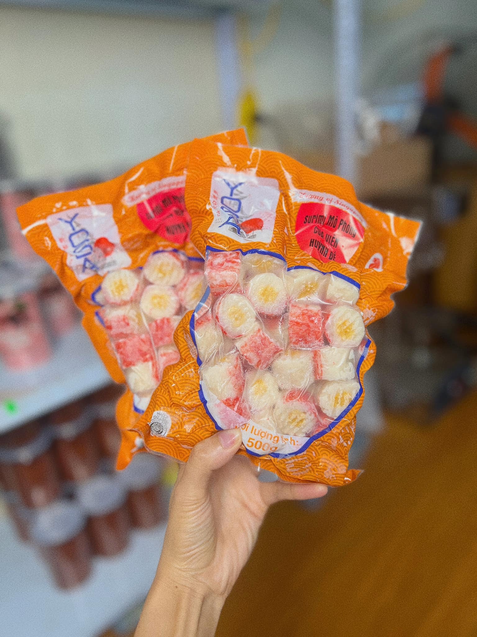 Viên cua huỳnh đế thả lẩu, chiên rán đều ngon