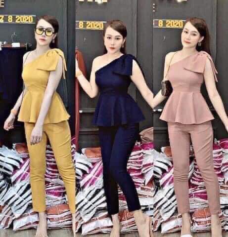 [HCM]SET BỘ THỜI TRANG TRỄ VAI DỄ THƯƠNG
