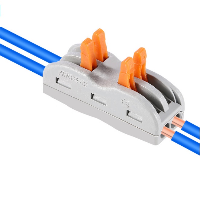 5 chiếc cút nối dây điện nhanh PCT2-2 ( 2 đầu)