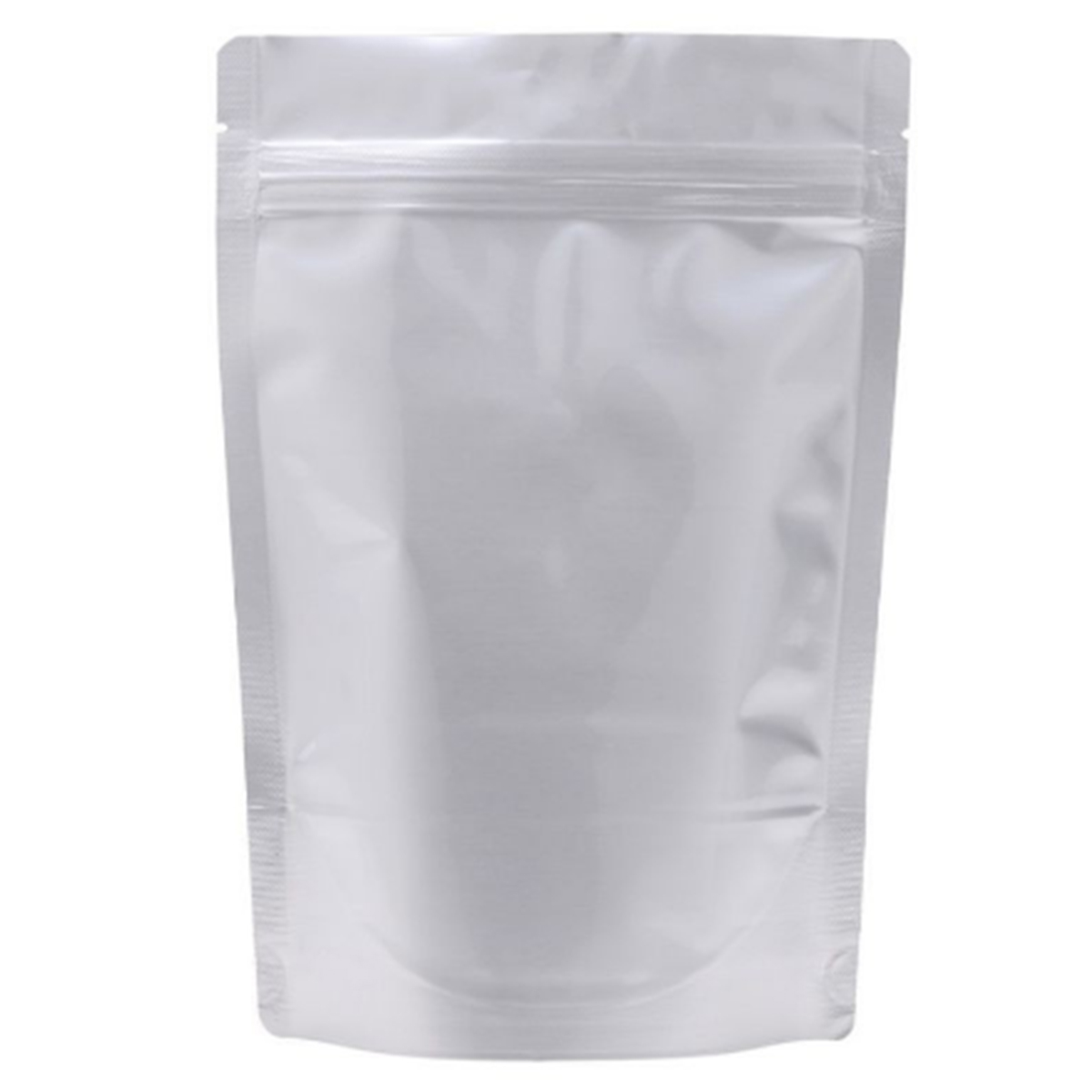 [ Rẻ Vô Địch ] - 100g Túi Zip 2 Mặt Bạc Đáy Đứng Đủ Size